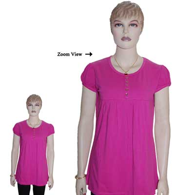 "Pink  color Designer Top - JFM-10 - Click here to View more details about this Product